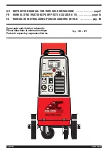 CHIEF MultiMig 721 Multivoltage Instruction Manual preview