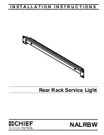 Предварительный просмотр 1 страницы CHIEF NALRBW Installation Instructions