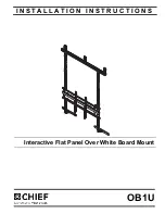 Preview for 1 page of CHIEF OB1U Installation Instructions Manual