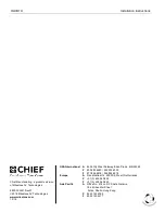 Preview for 12 page of CHIEF OLCB1U Installation Instructions Manual