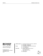 Preview for 12 page of CHIEF PAC501 Installation Instructions Manual