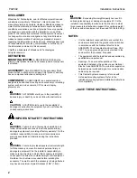 Preview for 2 page of CHIEF PAC502 Installation Instructions Manual