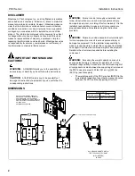 Preview for 2 page of CHIEF PDC Series Installation Instructions Manual