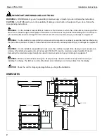 Preview for 2 page of CHIEF PSH-2000 Installation Instructions Manual