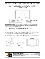 Preview for 1 page of CHIEF PSM-2128 Installation Instructions