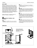 Preview for 2 page of CHIEF PSS2000 Installation Instructions Manual