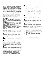 Preview for 2 page of CHIEF PT Series Installation Instructions Manual