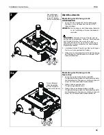 Preview for 35 page of CHIEF RSE Installation Instructions Manual