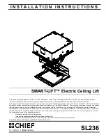 CHIEF SMART-LIFT SL-236 Installation Instructions Manual preview