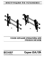 Preview for 13 page of CHIEF Wall Mount PDWP MB 46 L Instructions Manual