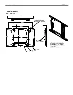 Preview for 3 page of CHIEF Wall Mount PLP Series Installation Instructions Manual