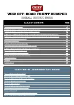 Preview for 2 page of CHIEF WK2 Install Instructions Manual