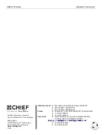 Preview for 12 page of CHIEF XSM Series Installation Instructions Manual