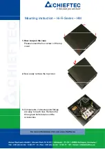 Preview for 2 page of Chieftec Hi-Fi-Series Mounting Instruction