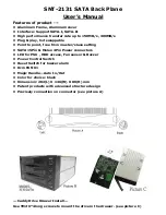 Chieftec SNT-2131 SATA User Manual предпросмотр