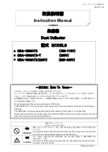 Preview for 1 page of CHIKO AIRTEC CBA-1300AT2 Instruction Manual