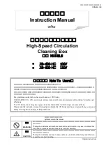 Предварительный просмотр 1 страницы Chiko JB-600-HC Instruction Manual