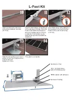 Предварительный просмотр 3 страницы Chiko L-Foot Kit Installation Instructions