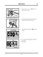 Preview for 34 page of Chikusui Canycom CG431 Tractor Operator'S Manual