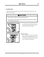 Preview for 40 page of Chikusui Canycom CG431 Tractor Operator'S Manual