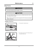 Preview for 52 page of Chikusui Canycom CG431 Tractor Operator'S Manual