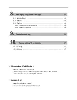 Preview for 4 page of Chikusui Canycom CM 221 Operator'S Manual