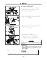 Preview for 24 page of Chikusui Canycom CM 221 Operator'S Manual