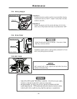 Предварительный просмотр 44 страницы Chikusui Canycom CM 221 Operator'S Manual