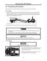 Предварительный просмотр 52 страницы Chikusui Canycom CM 221 Operator'S Manual