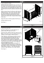 Предварительный просмотр 3 страницы Child Craft Bristol F99040 Assembly Instructions Manual