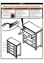 Предварительный просмотр 11 страницы Child Craft F02102 Quick Start Manual