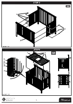 Предварительный просмотр 5 страницы Child Craft FOREVER Eclectic Hampton F39011 Manual