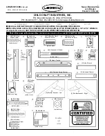 Child Craft LEGACY SINGLE DROPSIDE CRIB WITH DRAWER Assembly Directions And Parts List предпросмотр