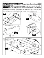 Предварительный просмотр 5 страницы Child Craft LEGACY SINGLE DROPSIDE CRIB WITH DRAWER Assembly Directions And Parts List