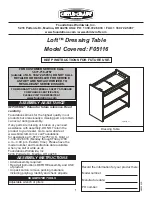 Child Craft Loft F05116 Instructions Manual preview