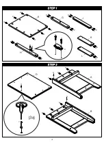 Preview for 3 page of Child Craft Long Beach F02128 Assembly Instructions Manual