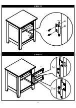 Предварительный просмотр 9 страницы Child Craft Long Beach F02128 Assembly Instructions Manual