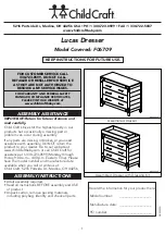 Child Craft Lucas F06709 Instructions Manual preview