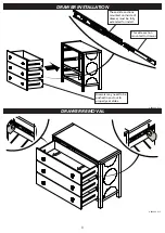 Preview for 8 page of Child Craft Orbit Dresser F00209 Assembly Instructions Manual