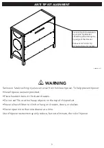 Preview for 9 page of Child Craft Orbit Dresser F00209 Assembly Instructions Manual