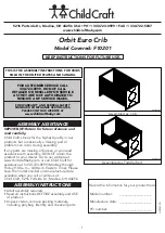 Предварительный просмотр 2 страницы Child Craft Orbit Euro F10201 Assembly Instructions Manual