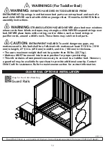 Предварительный просмотр 11 страницы Child Craft Orbit Euro F10201 Assembly Instructions Manual