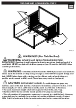 Preview for 8 page of Child Craft Soho Flat Top Convertible Crib F33901 Assembly Instructions Manual