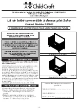 Preview for 13 page of Child Craft Soho Flat Top Convertible Crib F33901 Assembly Instructions Manual