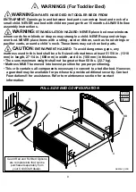 Предварительный просмотр 10 страницы Child Craft Stella F32201 Manual