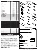 Preview for 2 page of Child Craft Surrey Hill F07009 Manual