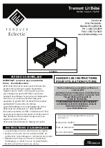 Предварительный просмотр 10 страницы Child Craft Tremont F44501 Assembly Instructions Manual