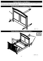 Предварительный просмотр 21 страницы Child Craft Westgate F38201 Manual