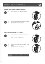 Preview for 6 page of Childcare Dupo Cinder 019113-384 Instruction Manual