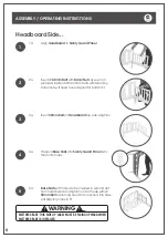 Предварительный просмотр 6 страницы Childcare Hudson 091950-003 Manual